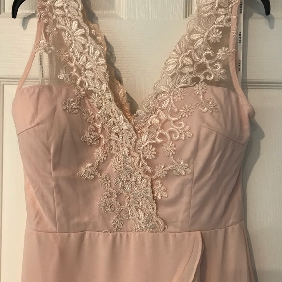 Blush bridesmaid dress - Picture 4 of 6